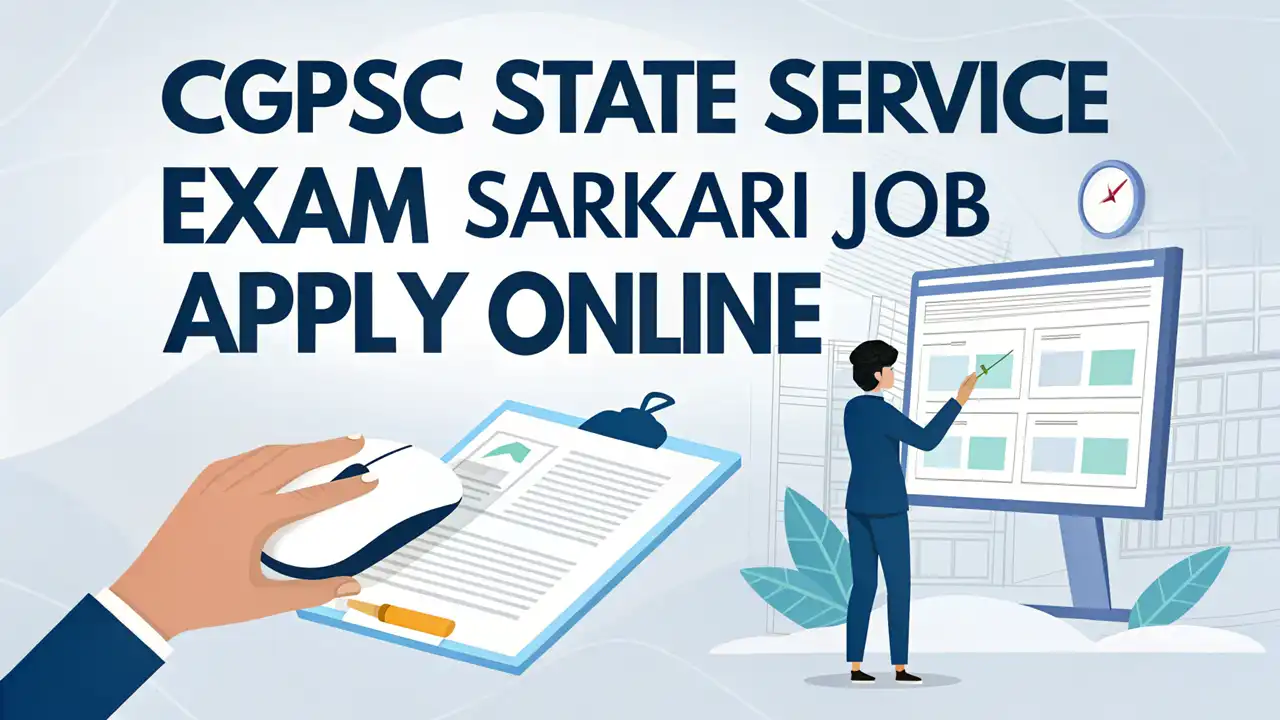CGPSC State Service Exam: Sarkari Job Apply Online