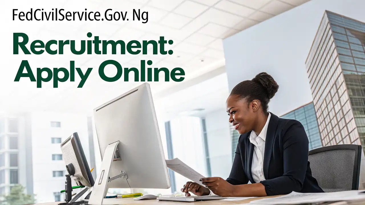Fedcivilservice.gov.ng Recruitment: Apply online