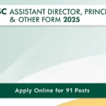 HPSC Assistant Director, Principal Form – Apply Online