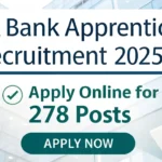 J&K Bank Apprentice Recruitment 2025: Apply Online for 278 Posts