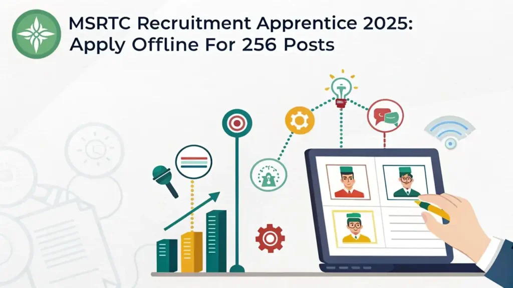 MSRTC Recruitment Apprentice 2025: Apply Offline