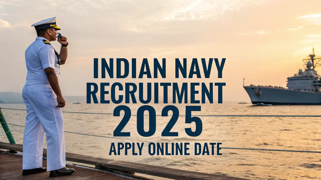 Indian Navy Recruitment 2025 Apply Online Date
