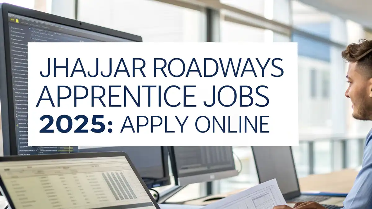 Jhajjar Roadways Apprentice Jobs 2025