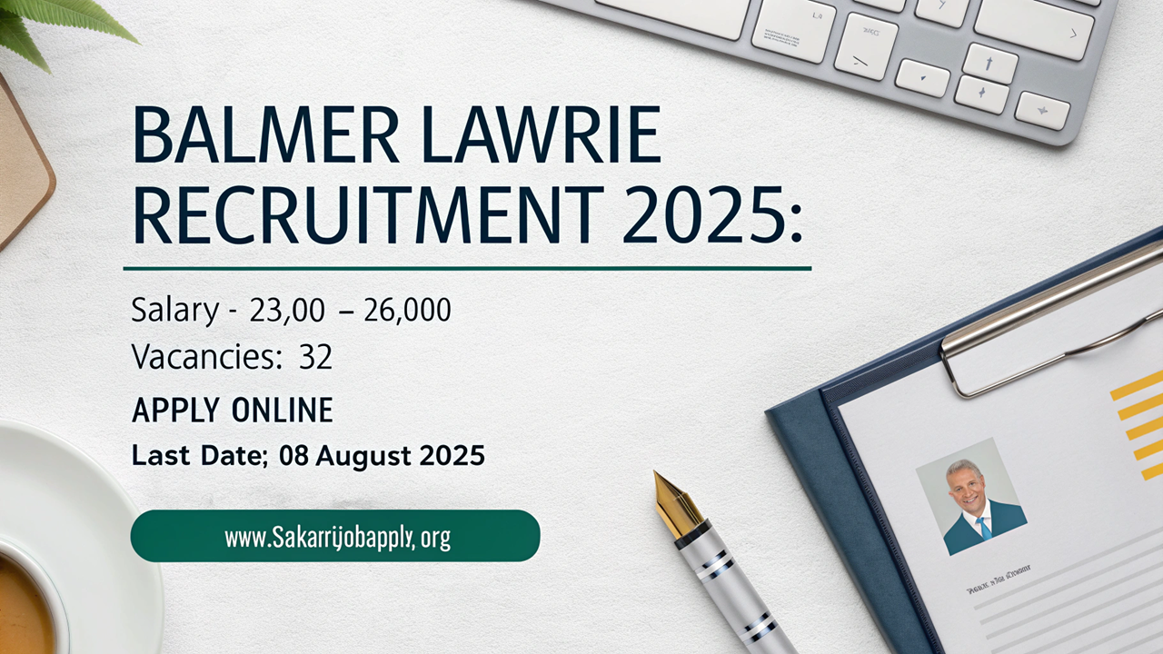 Balmer Lawrie Recruitment 2025 Apply Online