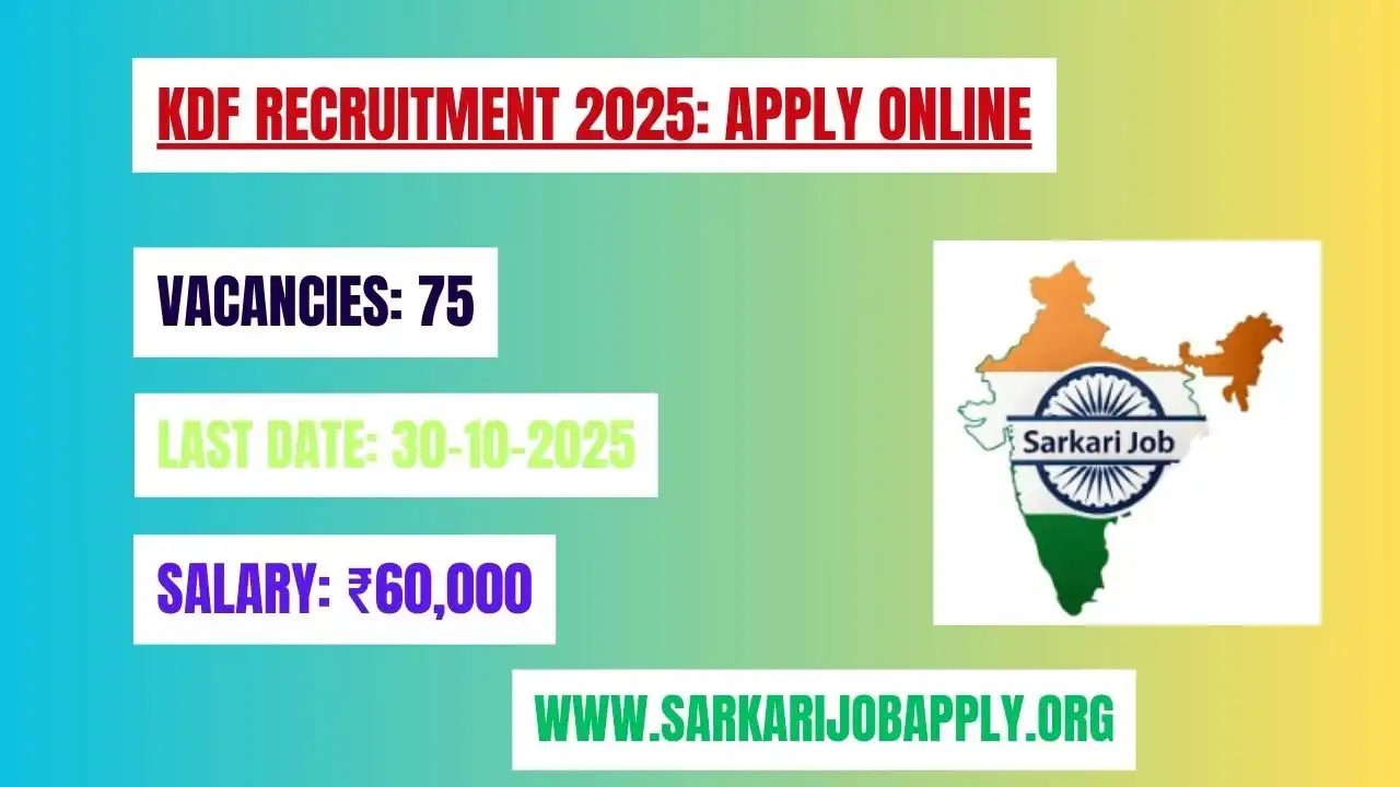 KDF Recruitment 2025 Apply Online