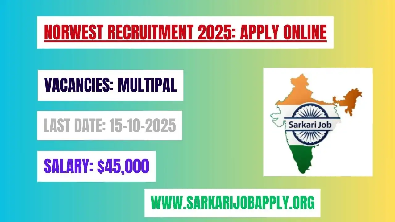 Norwest Recruitment 2025 Apply Online for Career Opportunities