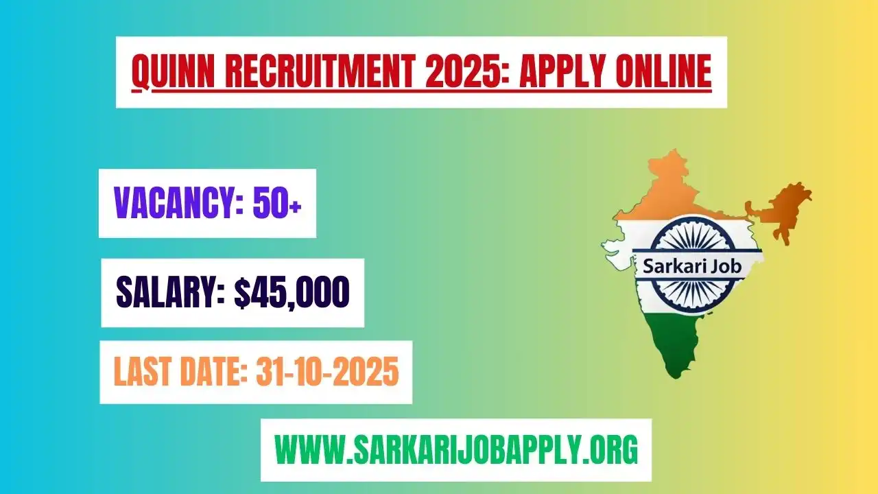 Quinn Recruitment 2025 Apply Online