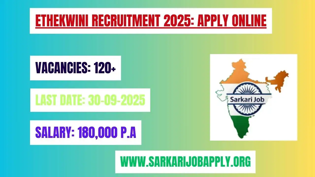 eThekwini Recruitment 2025 Apply Online