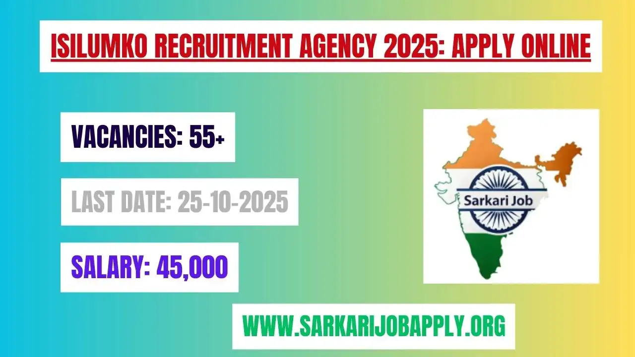 isilumko Recruitment Agency 2025 Apply Online