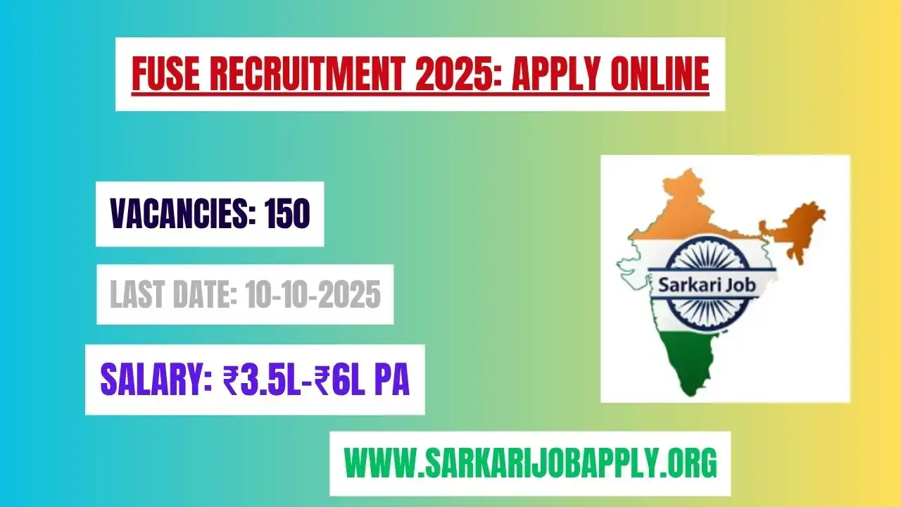 Fuse Recruitment 2025 Apply Online