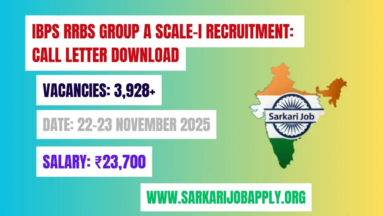 IBPS RRBs Group A Scale-I Recruitment: Call Letter Download