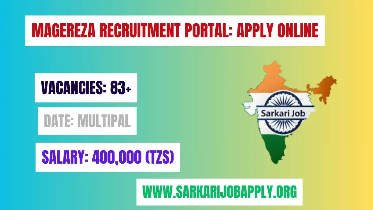 Magereza Recruitment Portal Login Apply Online
