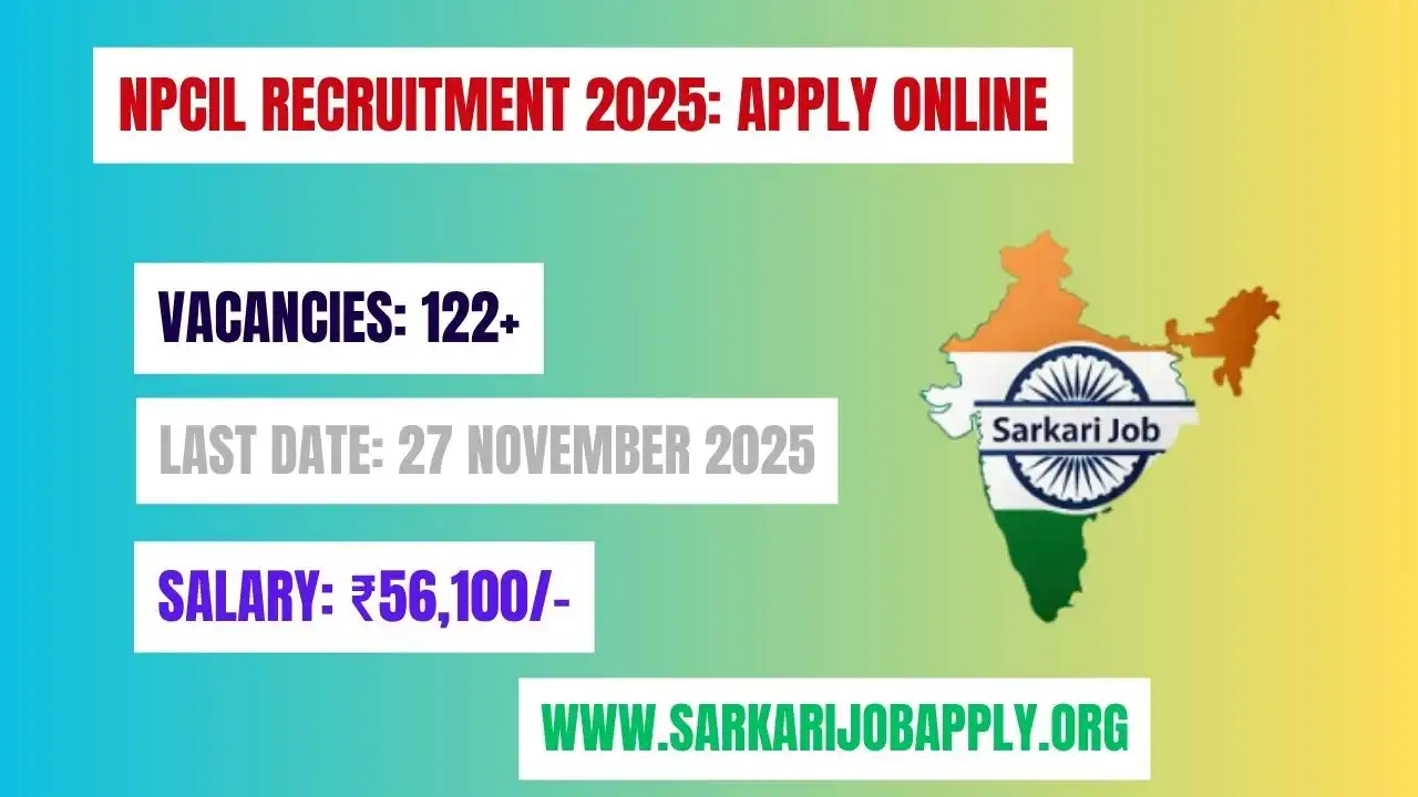 NPCIL Recruitment 2025 Apply Online
