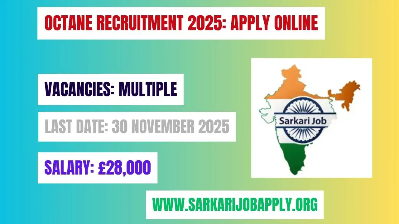 Octane Recruitment 2025: Apply Online