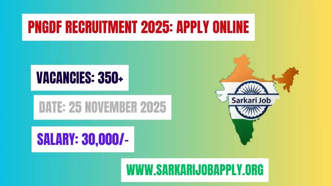 PNGDF Recruitment 2025 Apply Online