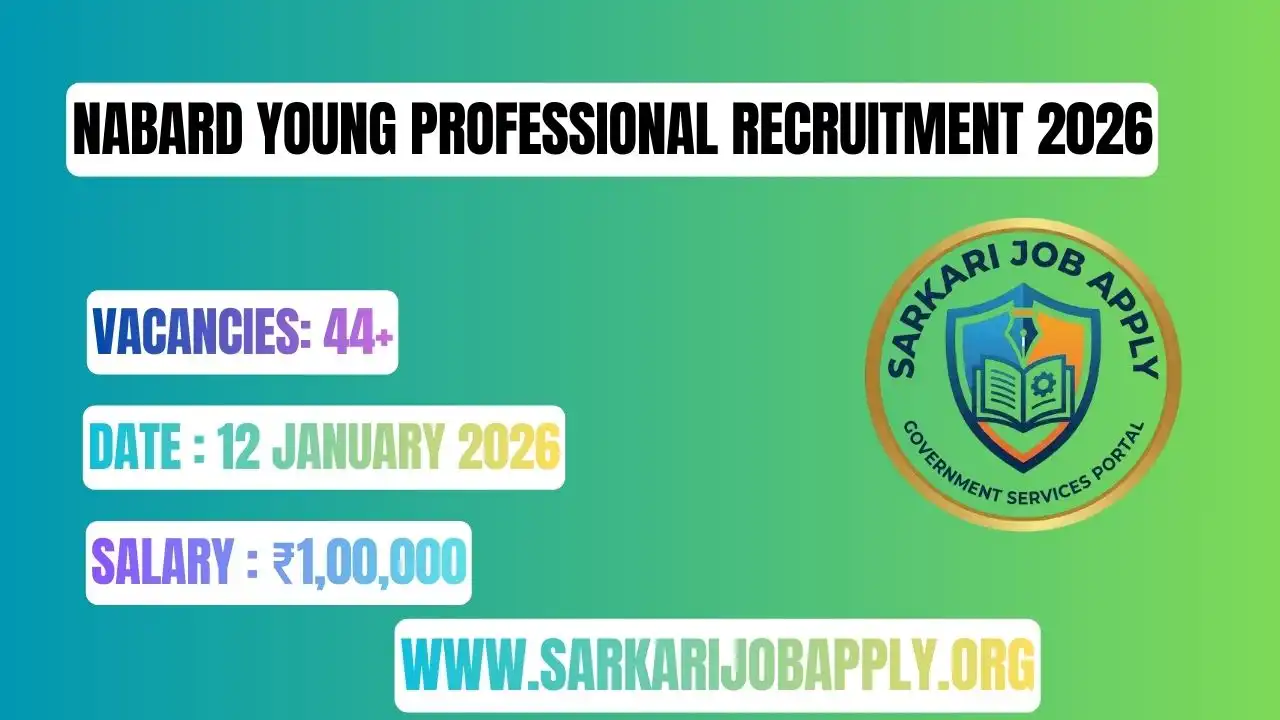 NABARD Young Professional Recruitment 2026: Apply Online