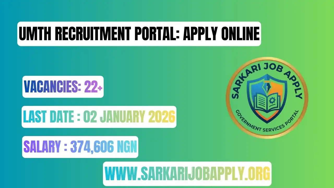UMTH Recruitment Portal: Apply Online