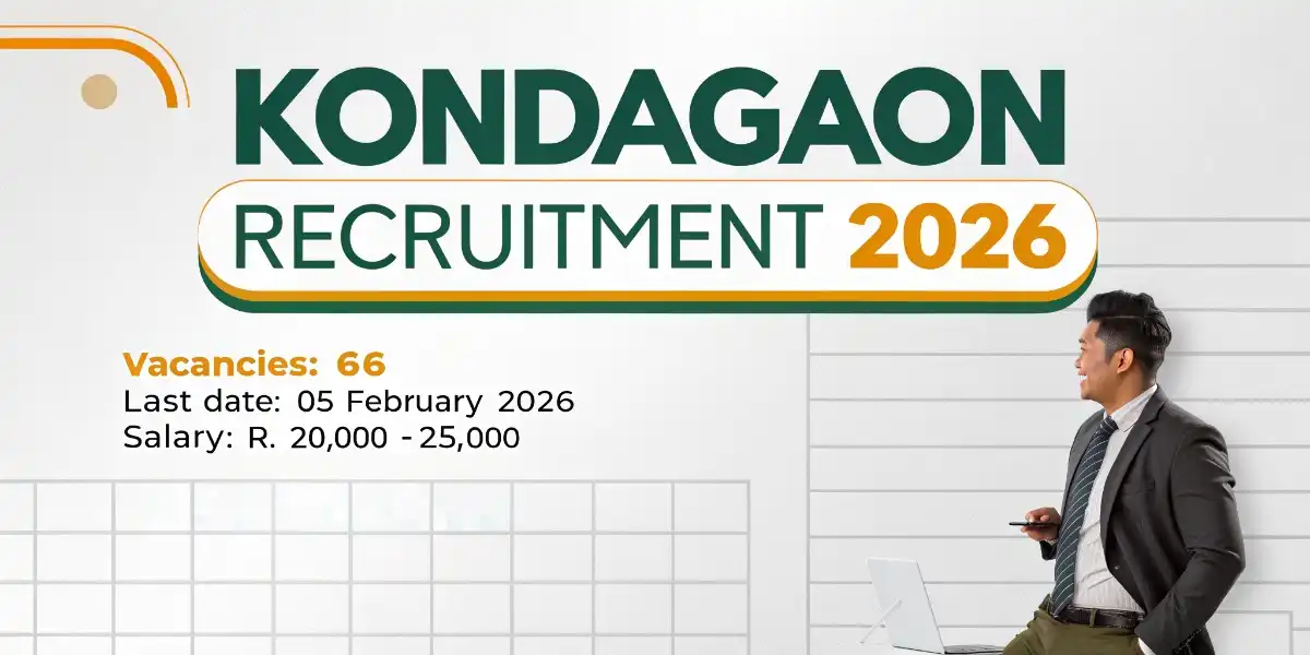 Kondagaon Recruitment 2026 Apply Offline