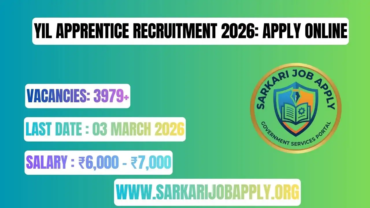 YIL Apprentice Recruitment 2026: Apply Online